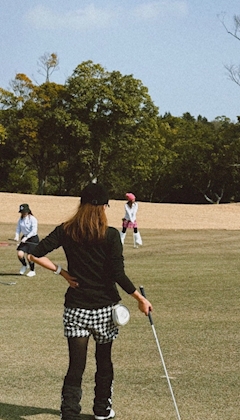 希咲 若那「golf女子⛳️。•*¨*•.¸🏌️‍♀️🎀」