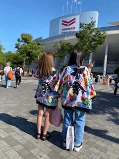 りこ「浴衣と18祭とfan fan hop」
