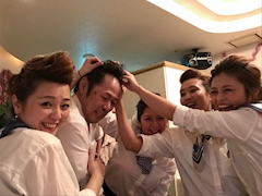 国咲 奈々「マスターのお誕生日祝い🍻🍺」