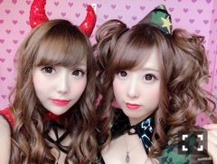 朝日奈 るな「営業ちう😈💜」