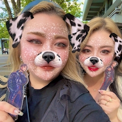 さき「姉と京都☺️🫶🏻」