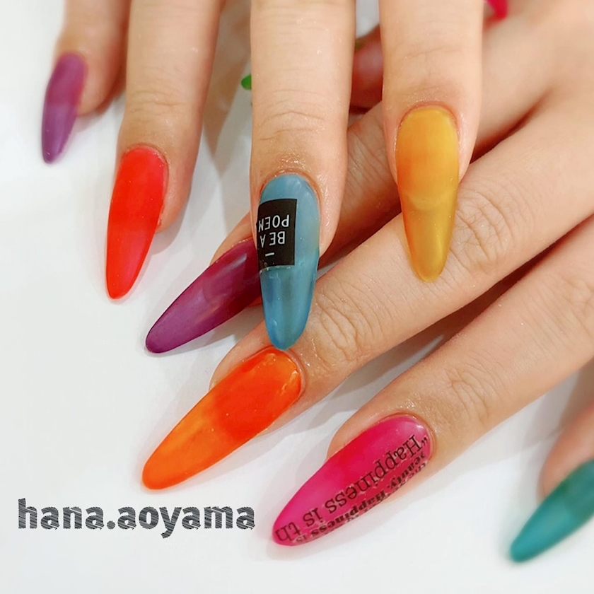 ジェリービーンズネイル 静香 Lily リリィ 天満のスナック ポケパラ