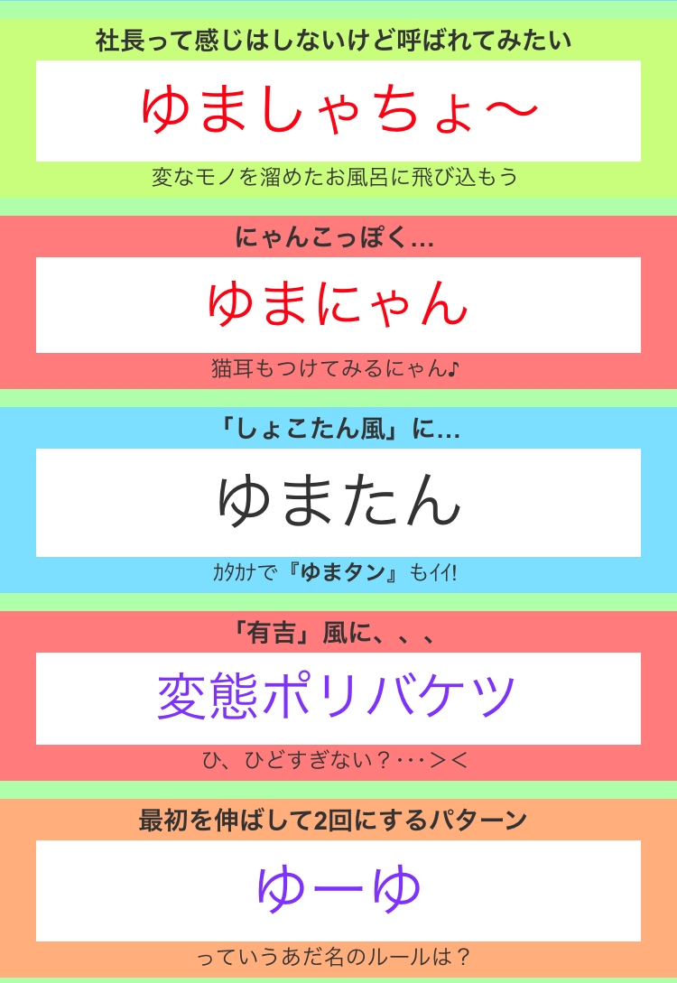 あだ名メーカー ゆま 桑名 キャバクラ マリア ポケパラ