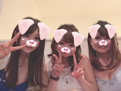 しおん「SNOW凄い(,,> <,,)♡」