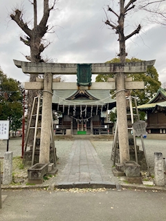 🐟🌷平目めしべ🌷🐟「⛩️登戸稲荷社⛩️」