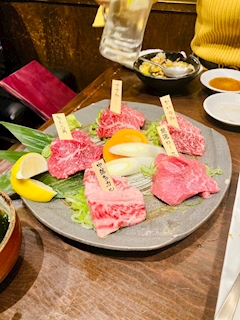 🐟🌷平目めしべ🌷🐟「🔥🥩炭火焼肉酒房 雷音🥩🔥」