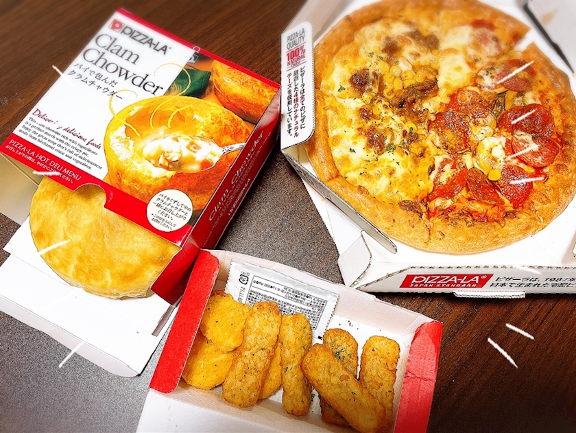 昨日のピザ からのケーキは買いに行く時間なくて ピザーラのコレ 笑 うららはるかちゃん 錦 熟女クラブ しらゆり ポケパラ