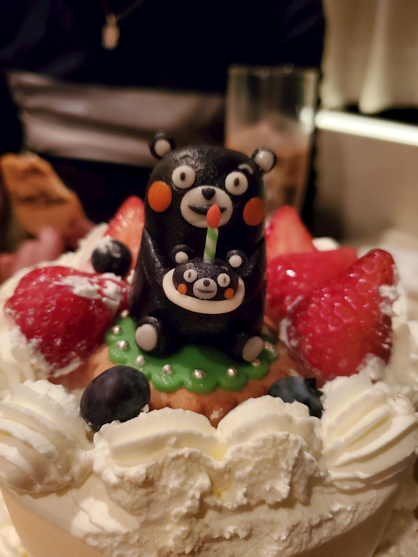 くま 誕生日おめでとう 美樹ママ Oz Grande オズグランデ ミナミのラウンジ クラブ ポケパラ