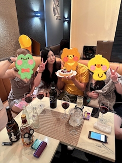 りさ「誕生日後祝い🎂🎉❤️」