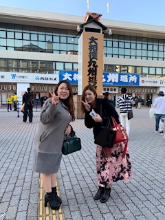 真奈美「久しぶり！笑笑」