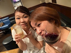 さちよ❤️「よく飲んだ」
