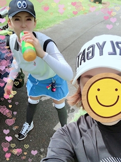 葉月　葵「しのさんと⛳️」