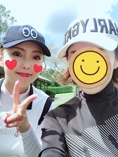 葉月　葵「しのさんと⛳️」