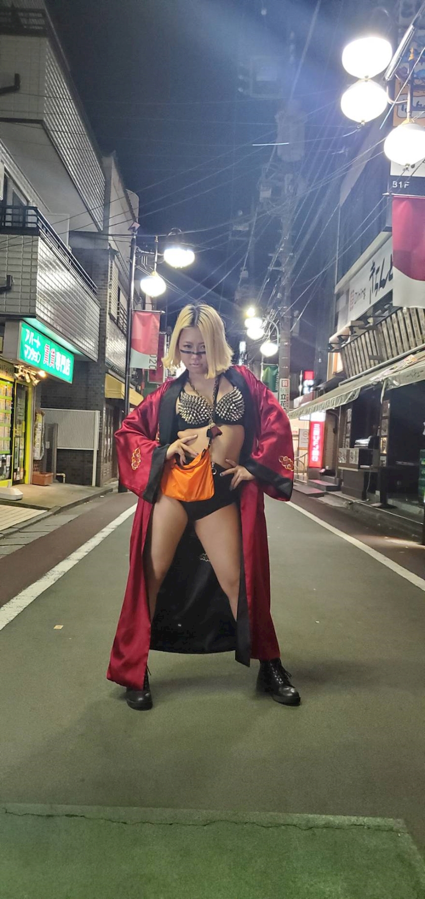 Wweのアスカでした今日はマリリンモンロー なつき Girl S Bar Vivi ヴィヴィ 下高井戸のガールズバー ポケパラ