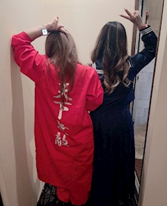 まり「ハロウィンコスプレ🎃」