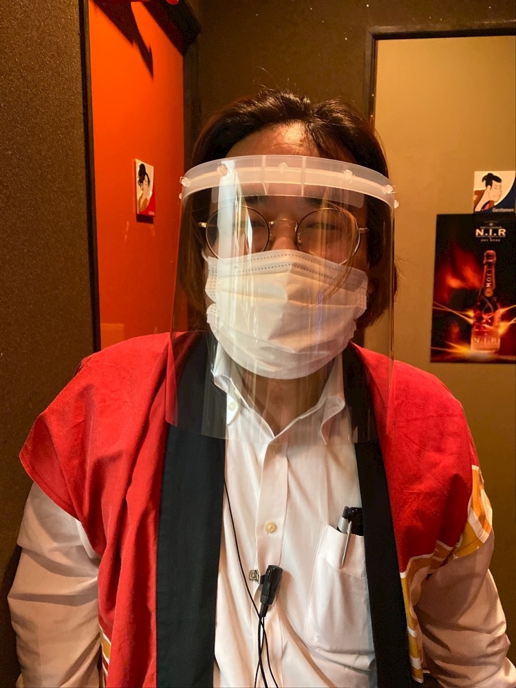 フェイスシールド ゆり子 五反田 熟女キャバクラ 和遊お姉さまclub おいらん ポケパラ