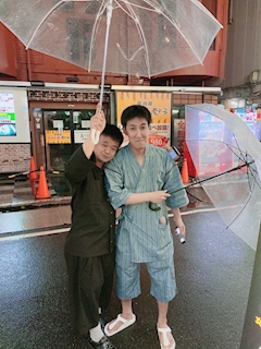 こころ「営業再開&浴衣👘🍉」