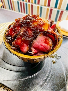 米倉 あやめ「お肉💕」