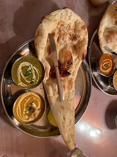 らん「久々のインドカレー」