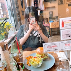 かほ「とんかつ🐷」