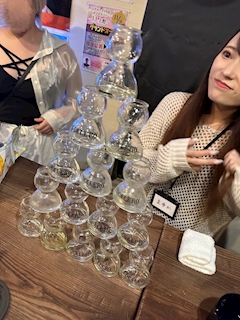 まゆか【新橋JJ自由時間】「🤍🪧台風は今なのか？去ったのか？これからなのか？🪧🤍」