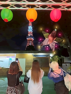まゆか【新橋JJ自由時間】「🩵🌃さりげなく写真撮ってくれてるの嬉しい🌃🩵」