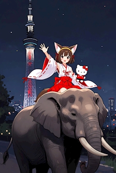 一撃の阿久津「【#象の日】現生最大の陸生哺乳類といえば𓃰」