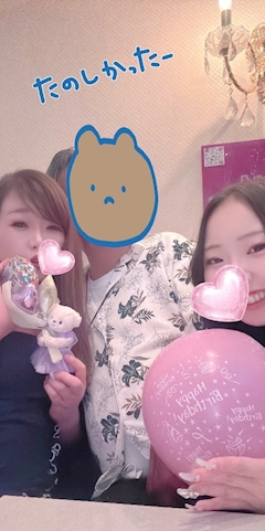 🌹千明ママ🌹銀座ONE「BD嬉しい御来店💜至れり尽くせりな夜🐶ポケパラ会員大石泰造様💙お祝い御来店感謝です🥂」