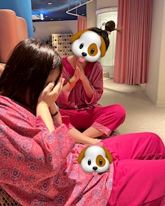 きわ「岩盤浴すき🔥🔥🔥」