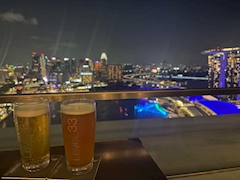 なつ「🇸🇬🍺🍻🏙️🍟🧀」