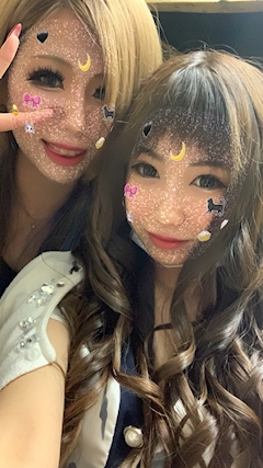 めもちゃん。「可愛い子ちゃんと🥰」