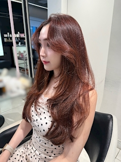 かりな「髪の毛💕」