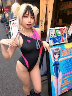 プロフィール写真4・にゃま店長 競泳水着カフェHEAVEN|競泳水着カフェHEAVEN・ヘブン - 新橋のコンカフェ