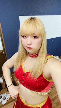 ともみ（プロレスラー🔥💕）「新木場で試合✨」