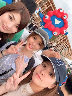 🐰岡田ゆみ🐰「10/13      昨日は初✨万博レポ😊いっぱい歩いて良い運動しました！今日は1日休息日✨」