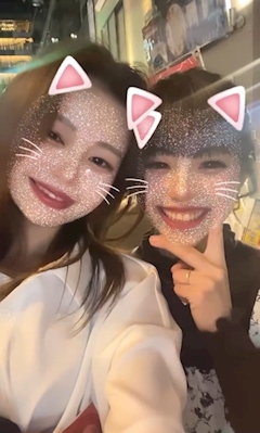 はな「久しぶりのそら🤍」