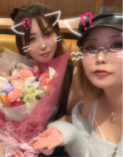 桜夜 幸-sacHi-💋「‎🤍堂山店お祝い❤️」