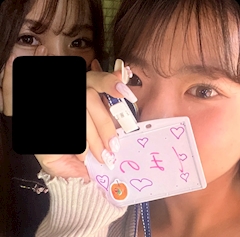 まい「ほののレア出勤❣️笑」