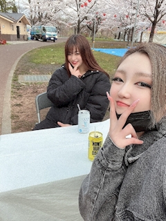 みーーこ。「❤︎❤︎花見❤︎❤︎」