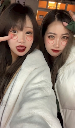 しおね「20時～⸜❤︎⸝‍」