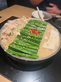 梨華「もつ鍋🍲」