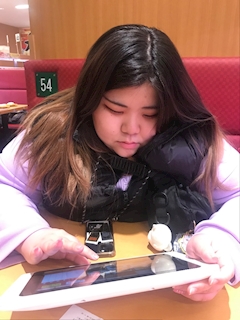 あゆの浜「お寿司食べに行きました😉🍣」