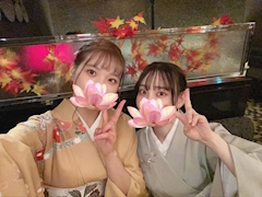 まり「遅ればせながら🙇🏻‍♀️💕💕」