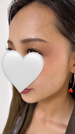 菜那「マツエクモデル🫶🏻」