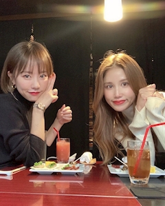 あけみ「ランチにいったよ🥠」