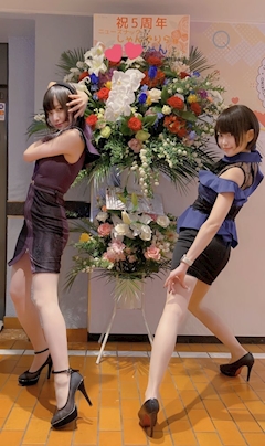 眠李あや「🍶🍬酒と菓と麺と華🍜💐」