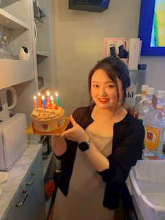 なごみ【まかろん💜関内】「🎂🎂💝」