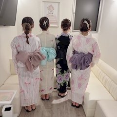 🌹ママ🌹「昨日は浴衣デー、トカラ貸切ありがとう🙏」