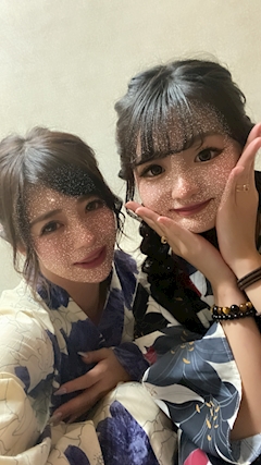 ☃️ふゆな ﻿💙 L'Atelier-彦根-「浴衣👘2日目🎆🍧👘🏮」