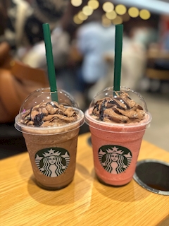 南ふうか「やっと飲めた🍫♥️♥️」